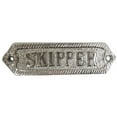 thumbnail image 2 of Chrome Plated Sign "SKIPPER", 2 of 2