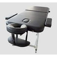 thumbnail image 2 of Angel Canada Ultra Light Weight Sturdy Aluminum Frame Bed 84 Inch Portable Massage Table with Carry Case Face Cradle Arm Rests, Facial SPA Tattoo Home Therapist, 2 of 8