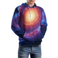 thumbnail image 5 of Galaxy Spiral Nebula Art-1 Men's Women New Sweatshirt Hoodie Men's Plus Size Sweatshirt Hooded Sweatshirt 3d Printed Street Men's Cloth, 5 of 6