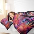 thumbnail image 4 of Castle Fairy Axolotl 2-Piece Twin Comforter Set, 4 of 8