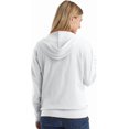 thumbnail image 2 of FUNING Women’s Slub Knit Full-Zip Hoodie, Textured Cotton Zip-Up T-Shirt Hoodie for Women, 2 of 6