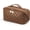 BB-Brown, variant on Travel Makeup Bag,Large Capacity Cosmetic Bags for Women,Waterproof Portable Pouch Open Flat Toiletry Bag Make up Organizer with Divider and Handle