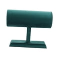thumbnail image 4 of Organizador de diademas con barra en T, estante para diademas, accesorios para el cabello y joyas. terciopelo verde, 4 of 9