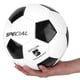 thumbnail image 5 of Balón de fútbol de entrenamiento, tamaño 5, balón de fútbol de entrenamiento blanco y negro, balón de fútbol optimizado para la excelencia, 5 of 9