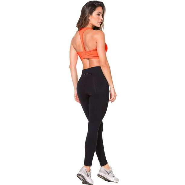 Leggin Deportivo 37683 Babalú ® | UNITALLA negro Unitalla Babalu 37683 Básico cintura alta