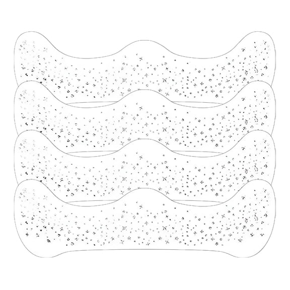 CCOCC Glitter Freckles Stickers Gold and Silver Makeup Stickers for Performance