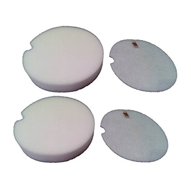 Shark LiftAround Portable Vac NP317W, NP318, NP319, & NP320, 2 Foam and 2 Felt Filters, Part