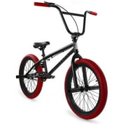 Elite BMX Bike Stealth 20 In., Black and Red