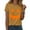 Yellow, variant on Gubotare Halloween Button Up Shirt Women Shirt Pumpkin Graphic Tshirt Blouses Funny Halloween Graphic Tees for Women (Orange,XL)
