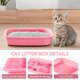 thumbnail image 5 of Kit de caja de arena para gatos PAWISE, 27 x 37 cm, entrada baja, 5 piezas, 5 of 9