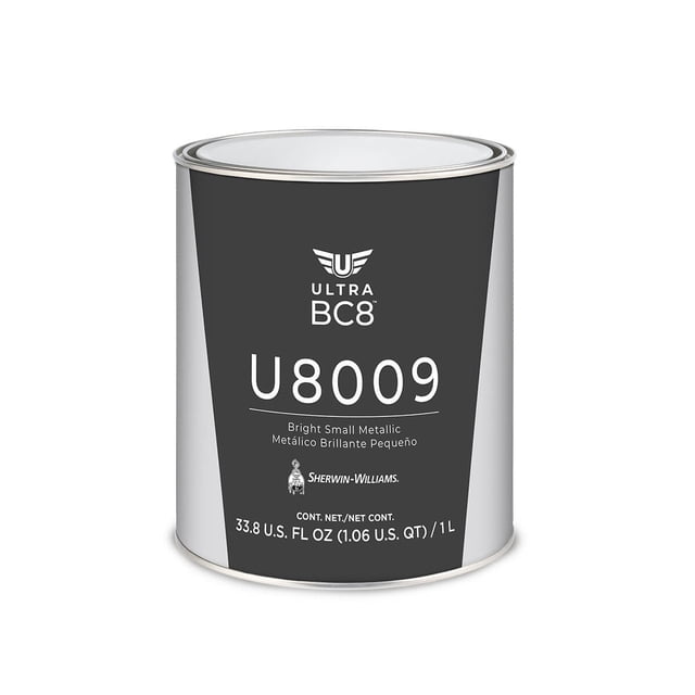 U8009LH Ultra Bright Small Metallic Sherwin Williams Ultra BC8 1 Litro