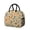 Black-180, variant on Lunch Bag Lunch Box for Women Reusable Insulated Lunch Bags,Water-Resistant Mini Colourful Donuts White Backdrop Cooler Lunch Tote Bag, Large Capacity for Work Travel Picnic