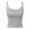 X17-Grey, variant on Glisme Tank Tops For Women Spaghetti Strap Neck Ribbed Tank Tops Slim Fitted Camisole Basic Sleeveless Layering Shirts Trend Red T Shirt