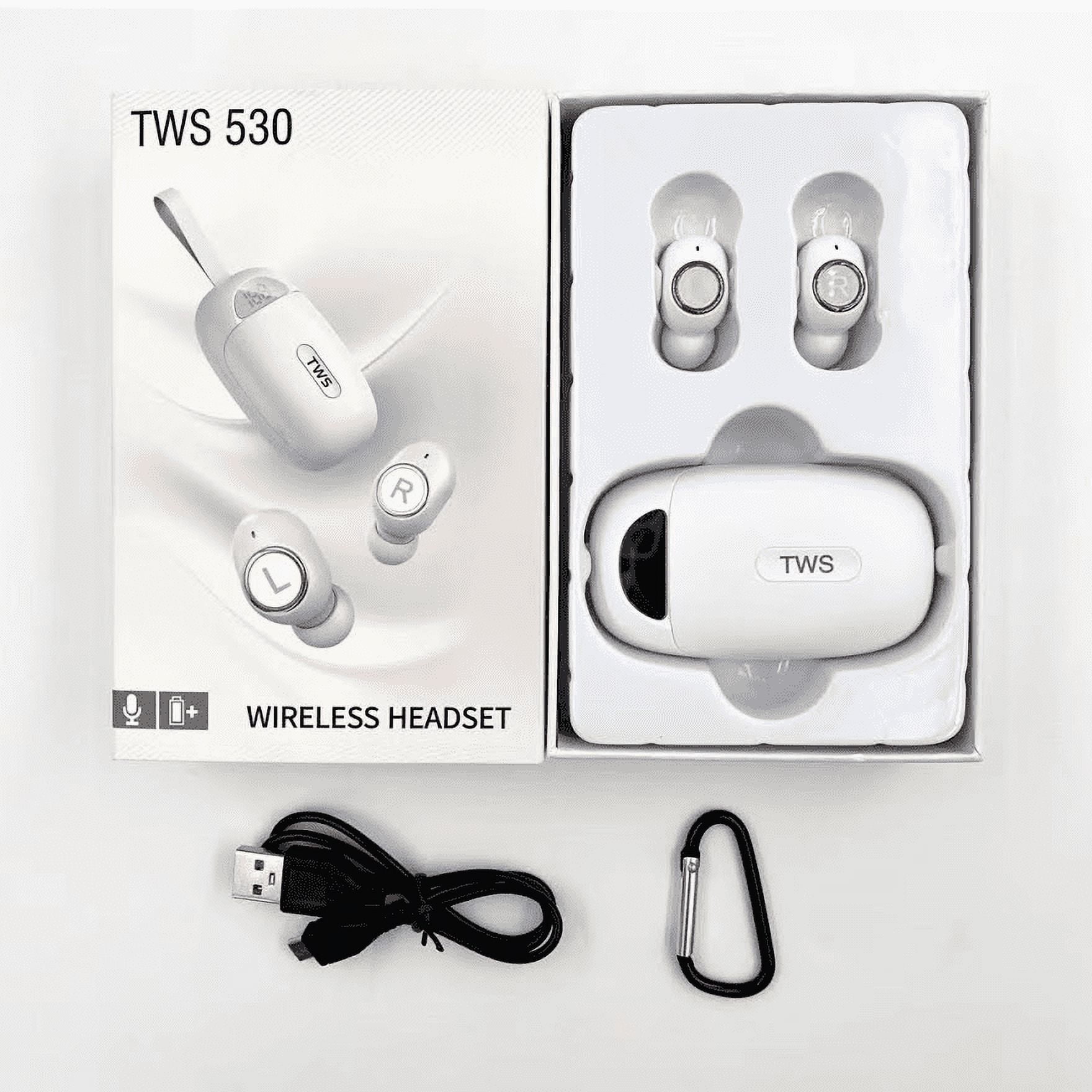 Wireless Earbuds For vivo Y12s , with Immersive Sound True 5.0 Bluetooth  in-Ear Headphones with 2000mAh Charging Case Stereo Calls Touch Control  IPX7