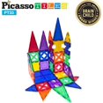 thumbnail image 4 of Set educativo PicassoTiles PT33 de azulejos magnéticos para construcción, 4 of 8
