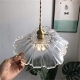 thumbnail image 3 of E27 Lotus Leaf One Glass Modern Nordic Gold Lámparas colgantes Lámpara colgante Island Lighting Designer Light para comedor Cocina Sala de estar brillar Electrónica, 3 of 5