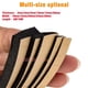 thumbnail image 3 of Tira de sellado de esponja autoadhesiva de goma, Width10-30mm gruesa de 2-20mm, adhesivo de una sola cara, goma EVA negra, junta de sellado anticolisión, 3 of 3