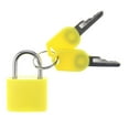 thumbnail image 2 of de metal pequeño Mini caja pequeña s con llave de joyero 2 llaves , Amarillo shamjiam Mini candado de acero resistente, 2 of 8