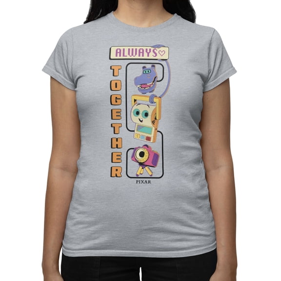 Disney Pixar Toy Story 5 Always Together Tech Toys Women's T-Shirt (Sport Grey, S-XXL)