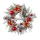 thumbnail image 2 of Guirnalda artificial de flores falsas, corona navideña, ciervo navideño, corona de terciopelo, bola navideña, decoración de nueces, colgante de pared, puerta, decoraciones de otoño para el hogar, plan, 2 of 9