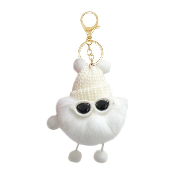 EZLIFE Pequeño llavero de briquetas Lindo bolso colgante Adorno Pequeño llavero Muñeco P4 C2I3