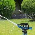 Rotating Impulse Sprinkler Garden Watering System Water Hose Spray