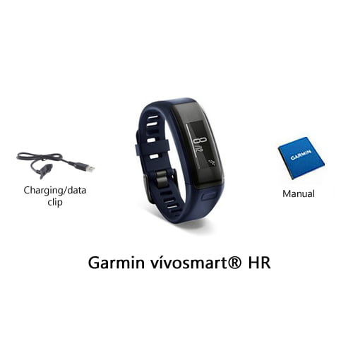 Garmin Vivosmart HR Regular Fit Activity Tracker Midnight Blue USED 
