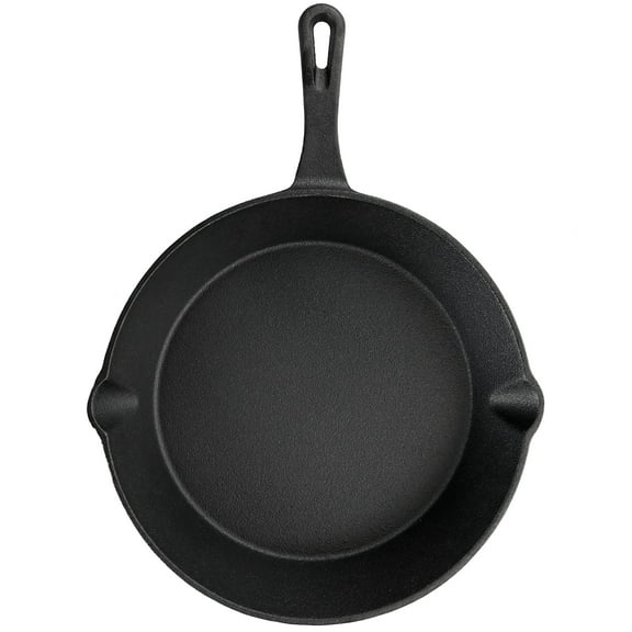 General Store Addlestone 10 in. Cast Iron Frying Pan with Pouring Spouts