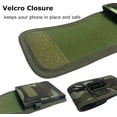 thumbnail image 3 of Caseswill For Motorola Edge (2025) (2024) (2023) (2022) (2021) Case Rugged Nylon Cell Phone Belt Clip Holster Carrying Pouch with Card Holder, 3 of 8