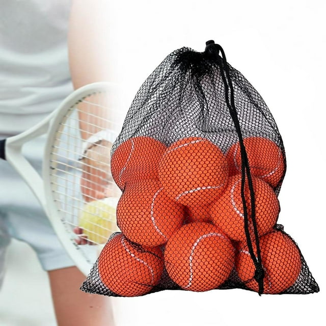 12 piezas de pelotas de tenis para jugar y actividades para entusiastas del tenis Naranja