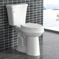 thumbnail image 5 of ROSYNEY Elongated Toilet Seat with Hinge, Slow Close, Easy Clean & Change Hinges, White, 5 of 9