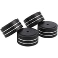 thumbnail image 4 of Hi-Fi Innovation: Aluminum Speaker Isolation For Audio Equipment, Floor Protectors With Non-Slip Rubber Ring, Perfect For Turntable DAC And More, Set Of 4pcs, Black, 4 of 5