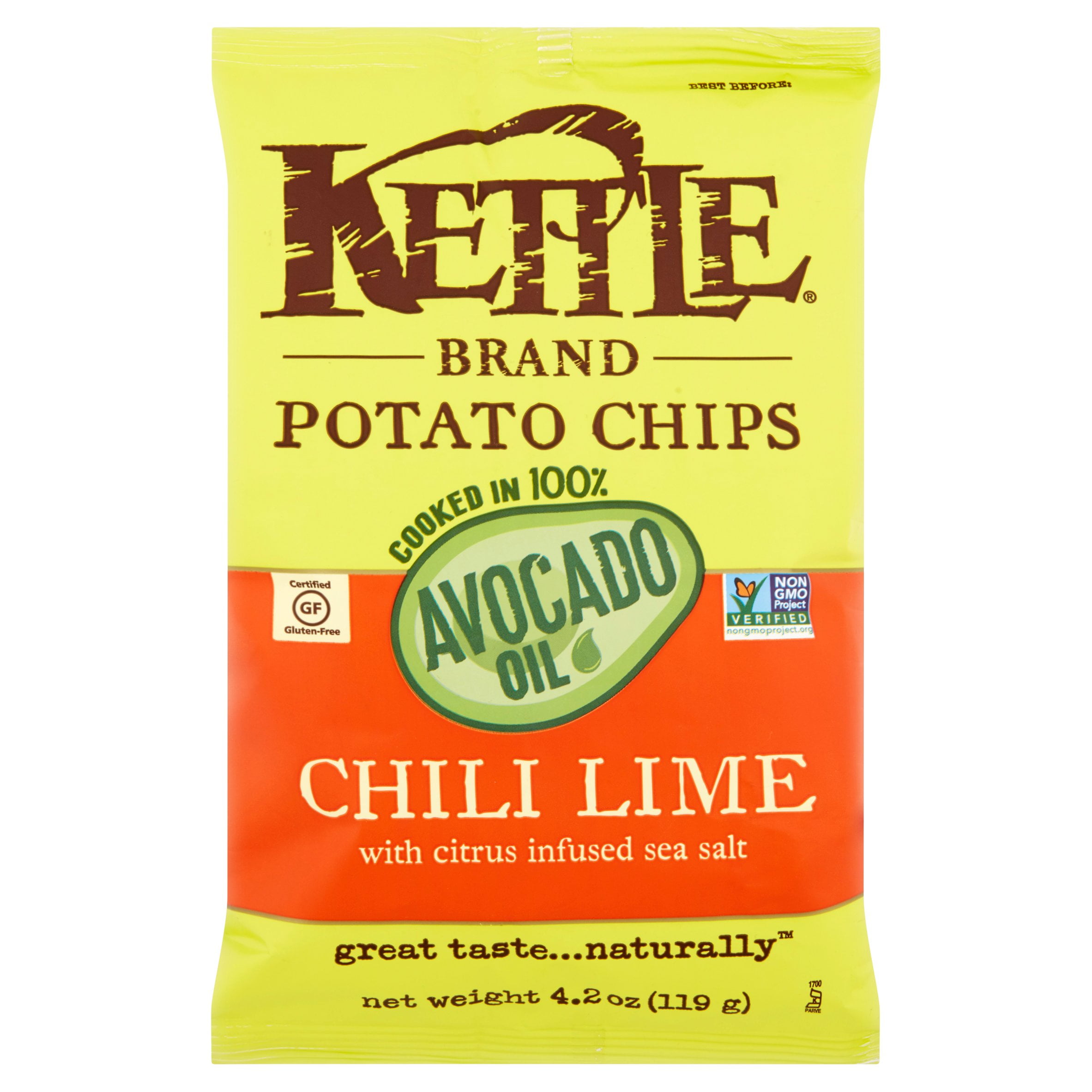 Kettle Foods Chip Ptto Avcd Ol Chil Lm,4.2 Oz (Pack Of 15)