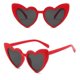 thumbnail image 3 of Heart Shaped Sunglasses For Women,trendy Cute Heart Glasses Retro Taylor Sun Glasses, 3 of 5