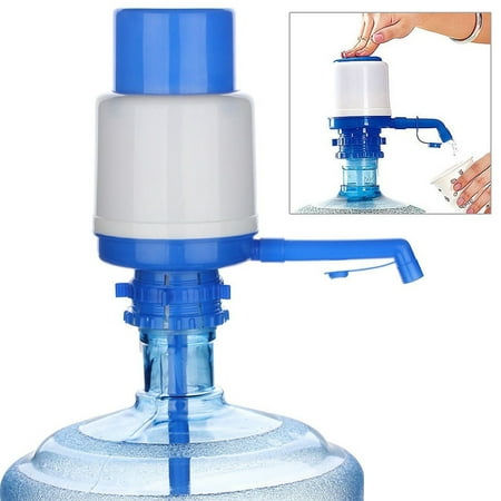 

Manual Water Bottle Jug Hand Pump Dispenser Camping Drinking Spigot 5&6 Gallon