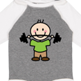 thumbnail image 4 of Inktastic Weightlifting Boy Weightlifter Exercise Boys Long Sleeve Baby Bodysuit, 4 of 5