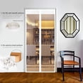 thumbnail image 3 of Moustiquaire Magnétique pour Porte Protection contre les Insectes 90x210 cm Rideau Anti-Moustiques Magnétique Fermeture Automatique Protection contre les Insectes pour Porte de Balcon Salon Porte de Patio Installation Adhésive Sans Perçage, 3 of 7
