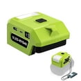 thumbnail image 1 of Power Tool Adapter Converter 5W LED Work Light for Ryobi 40V Li-ion Battery USB Type-C Charger Power Bank OP4040 OP4050 OP4050A, 1 of 10