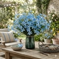 thumbnail image 4 of 10 Bundles Artificial Flowers for Home DÃ©cor, No Fade Flowers for Decoration, Hanging Planters Indoor Outside Garden Porch, for Window Box Spring Use, 4 of 5