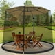 thumbnail image 1 of Monstrate Fly Umbrella Net Outdoor Patio Canopy Insect Mesh Zipper Garden Table Bug Screen Jardín y Patio, 1 of 6