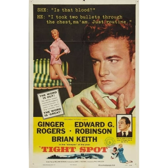Tight Spot Movie Poster (11 x 17)