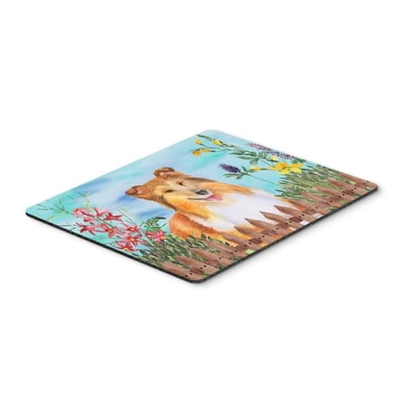 Sheltie Spring Mouse Pad  Hot Pad or Trivet price history on PriceWatchPro
