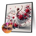 thumbnail image 3 of 5D DIY Kit para Niña Del Arte Artesanal 40x40cm, 3 of 7