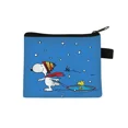 thumbnail image 3 of Monedero de dibujos animados para niños, de Snoopy y Charlie Brown, de Navidad, bonito monedero corto de animación, para niño y niña, bolsa de almacenamiento para auriculares con monedas pequeñas, 3 of 5