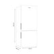 thumbnail image 2 of Refrigerador 15 pies cúbicos Hisense Eco Inverter RB15N6FBX Bottom Mount No Frost, 2 of 6