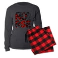 thumbnail image 5 of CafePress - Spooky Halloween Nurse - Women's Long Sleeve Charcoal Gray Pajamas, 5 of 7