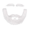 thumbnail image 2 of Barba postiza, disfraz, simulación de vello facial falso para Halloween, óperas, cumpleaños blanco, 2 of 9