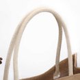 thumbnail image 3 of Baright Reusable Tote Bags Jute Beach Shopping Handbag Durable Gift Bags with Handle for Grocery Crafts Birthday Parties, 3 of 9