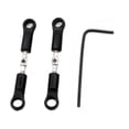 thumbnail image 3 of ziyahi Check Out Unique 1/16 RC Car Steering Tie Rods Innovative RC Steering Tie Rods Metal Parts Performance Enhancement, 3 of 6
