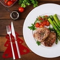 thumbnail image 2 of Cubiertos de Navidad, Fieltro navideño rojo, Cubiertos con forma de árbol de Navidad, Cuchillo y tenedor, Vajilla, Cuchara, Bolsa de toallas, Mesa decorativa, Boda, Fiesta de Navidad, 2 of 7